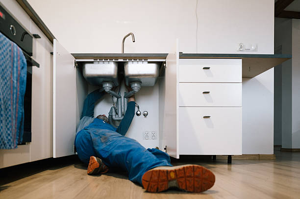 Professional Drain Cleaning technician working in Mc Farland, WI